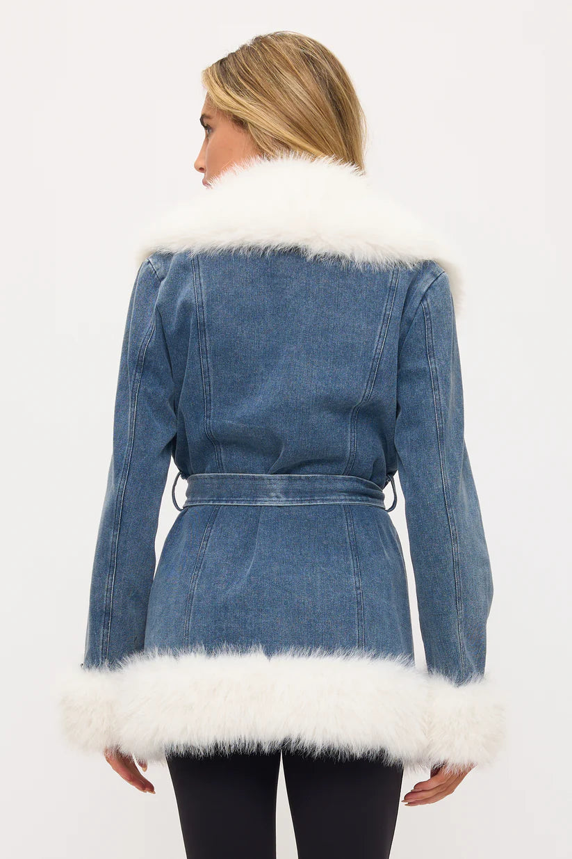 Arctic Boulevard Denim Parka