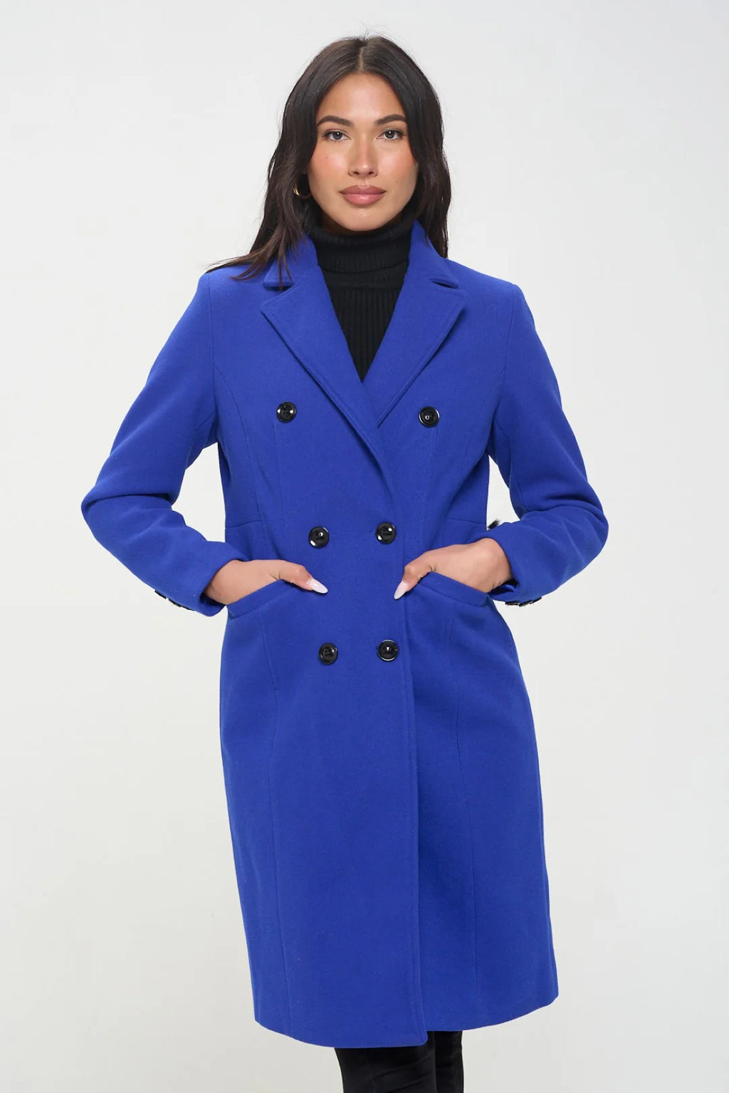 Fusion Vegan Wool Statement Coat