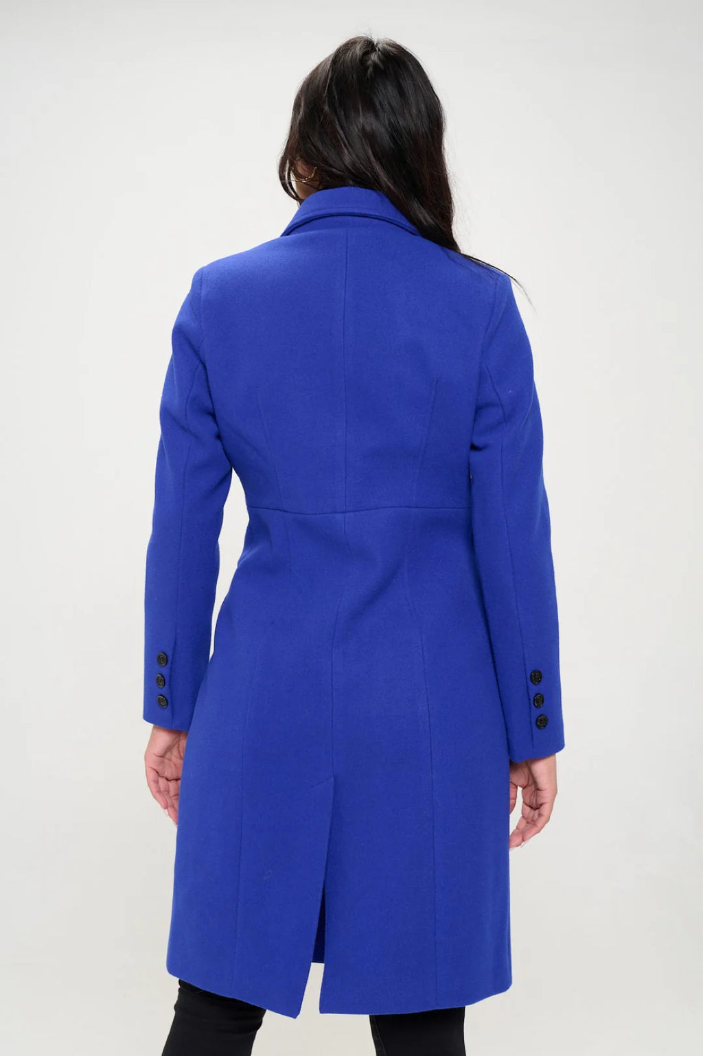 Fusion Vegan Wool Statement Coat