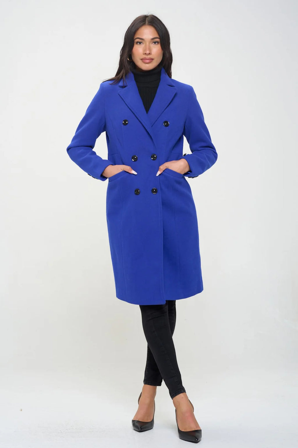 Fusion Vegan Wool Statement Coat