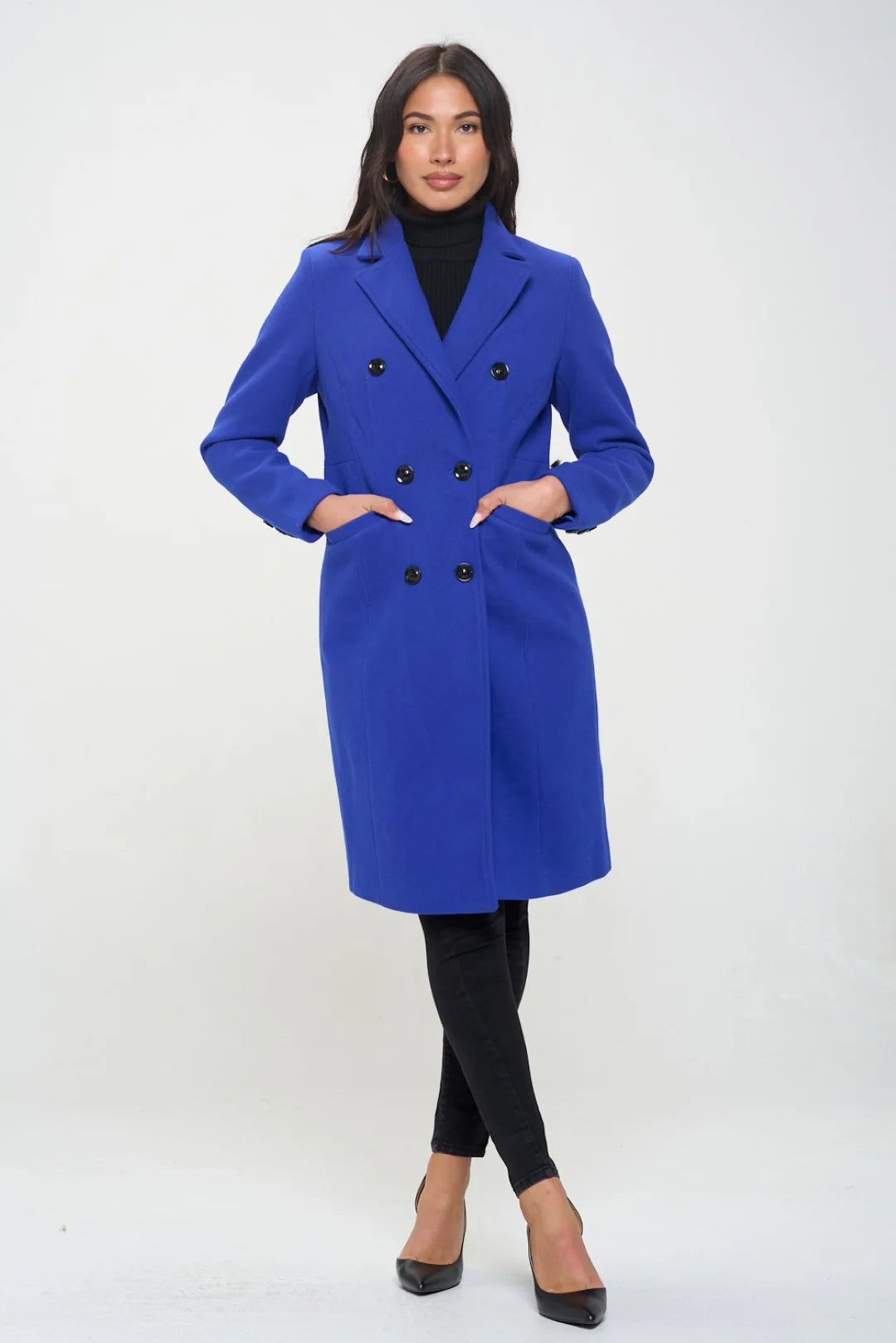 Fusion Vegan Wool Statement Coat